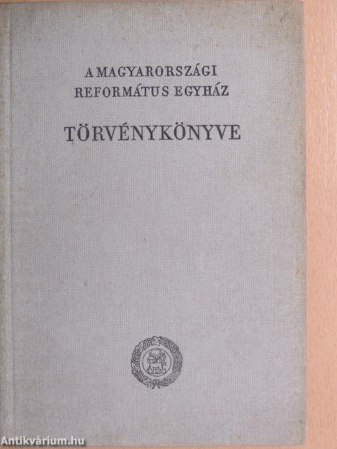 A Magyarországi Református Egyház törvénykönyve