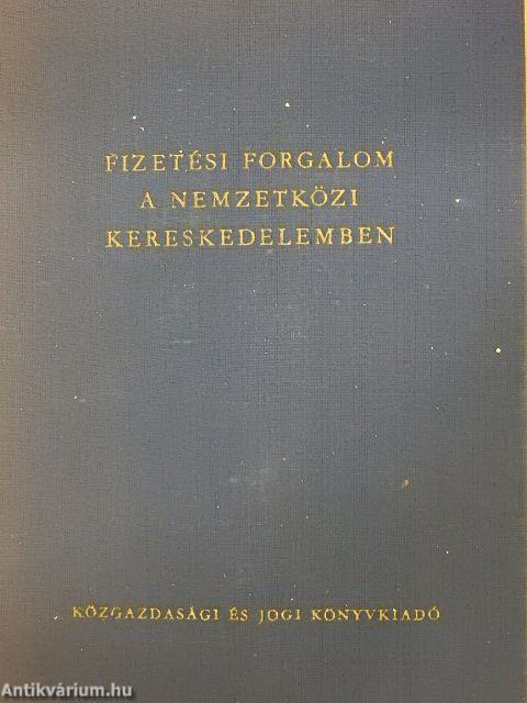 Fizetési forgalom a nemzetközi kereskedelemben