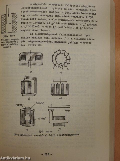 Elektroműszerész szakmai ismeretek I.