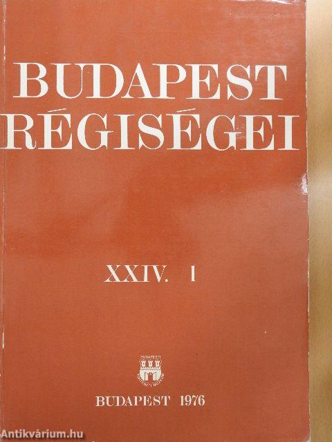 Budapest régiségei XXIV/1.