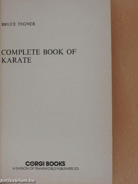 Complete Book of Karate