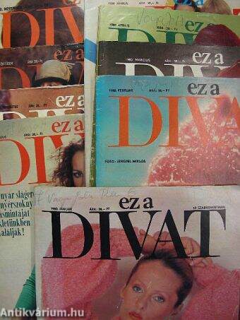 Ez a divat 1980. (nem teljes évfolyam)