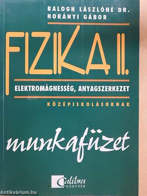 Fizika II. munkafüzet