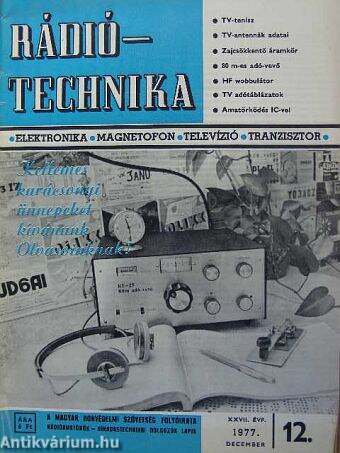 Rádiótechnika 1977. (nem teljes évfolyam)