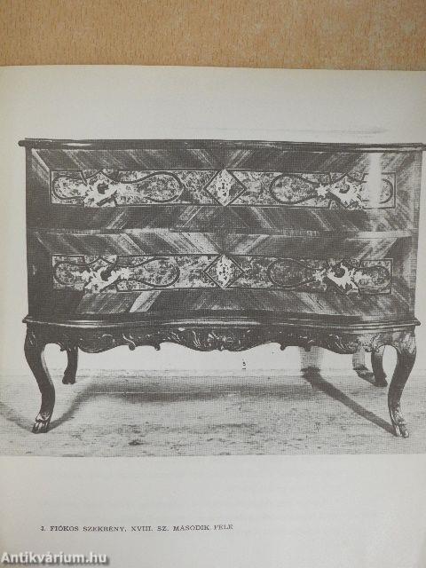 Magyar bútorművészet a XVIII. században