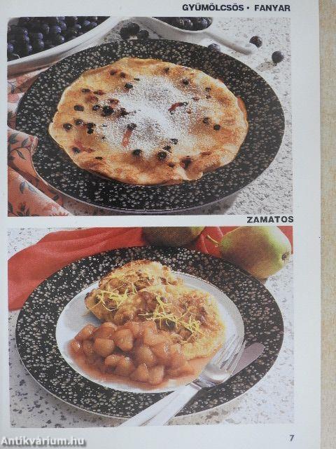 Palacsinta- és crépes-receptek