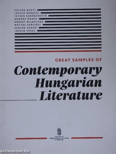 Great Samples of Contemporary Hungarian Literature