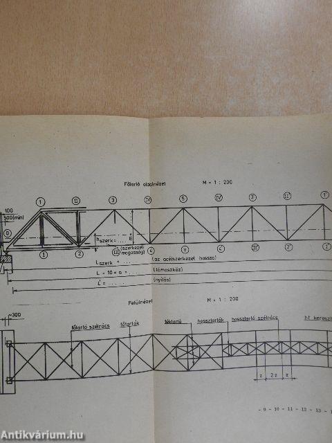 Útmutató rácsos vasúti hidak tervezéséhez