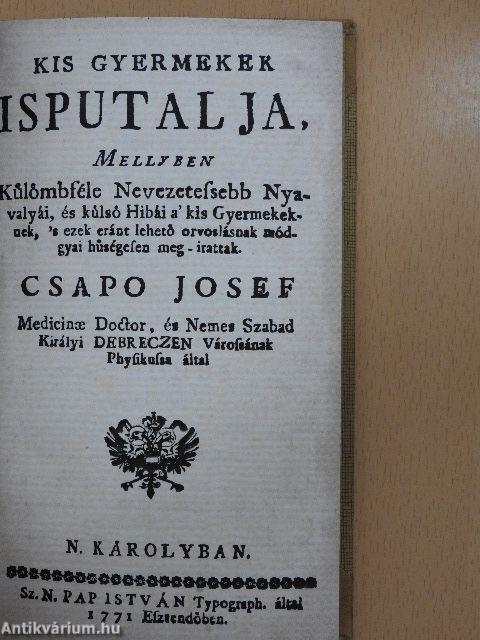 Kis gyermekek isputalja