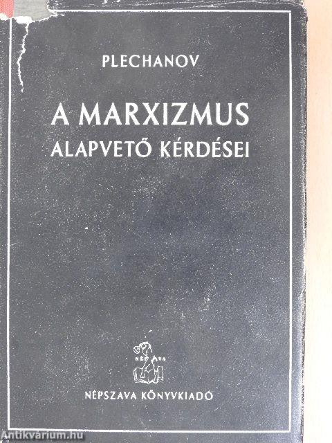 A marxizmus alapvető kérdései