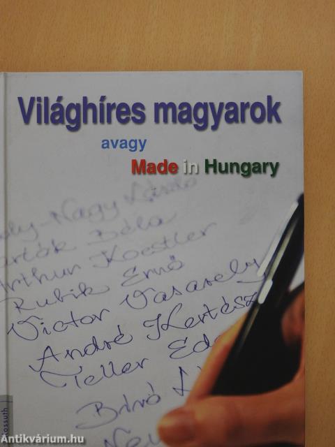 Világhíres magyarok (dedikált példány)