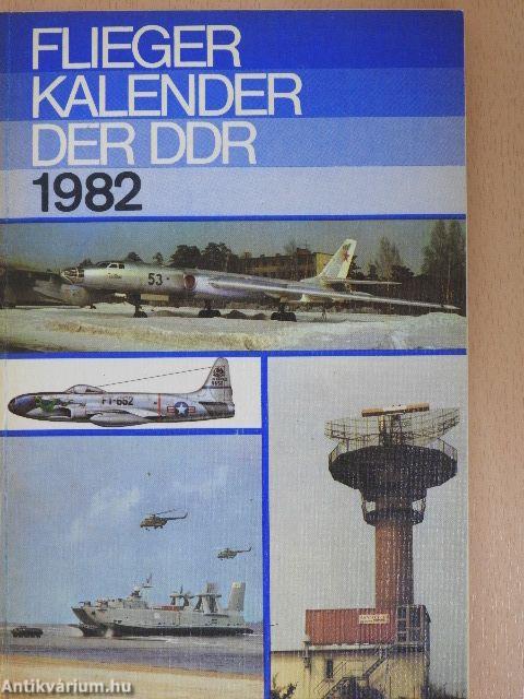 Fliegerkalender der DDR 1982