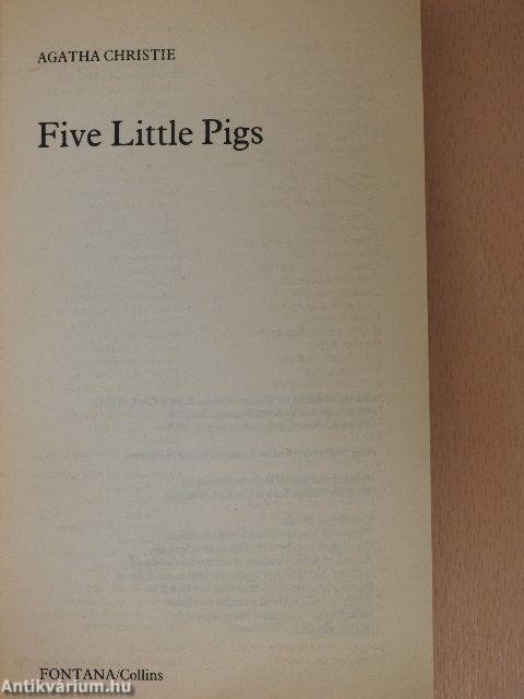 Five Little Pigs