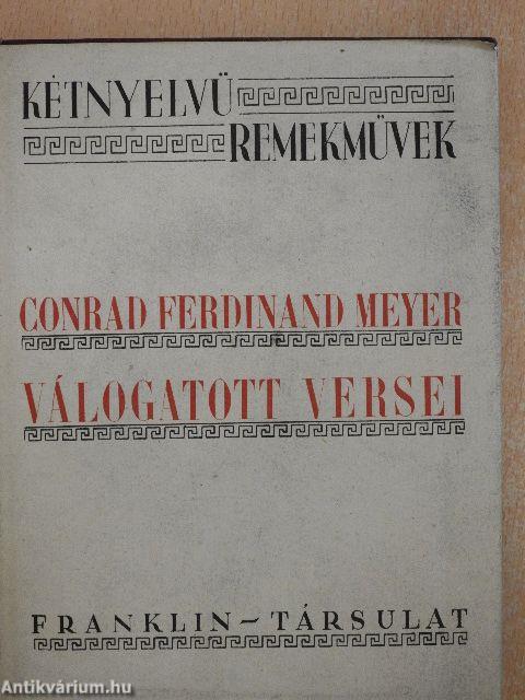 Conrad Ferdinand Meyer válogatott versei