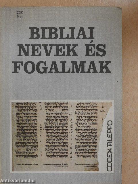 Bibliai nevek és fogalmak