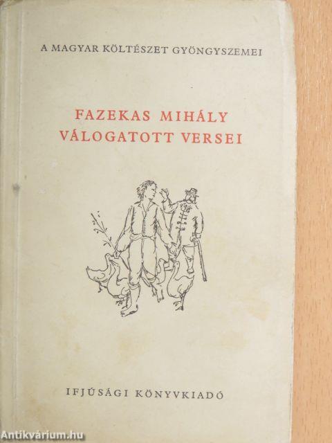 Fazekas Mihály válogatott versei