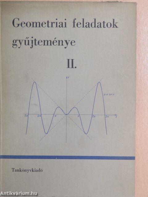 Geometriai feladatok gyűjteménye II.