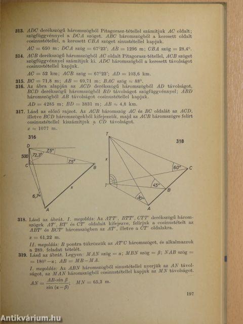 Geometriai feladatok gyűjteménye II.
