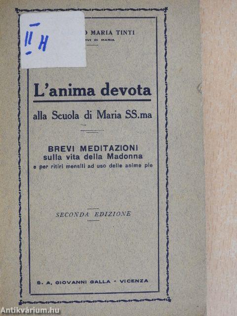 L'Anima Devota alla Scuola di Maria SS.ma