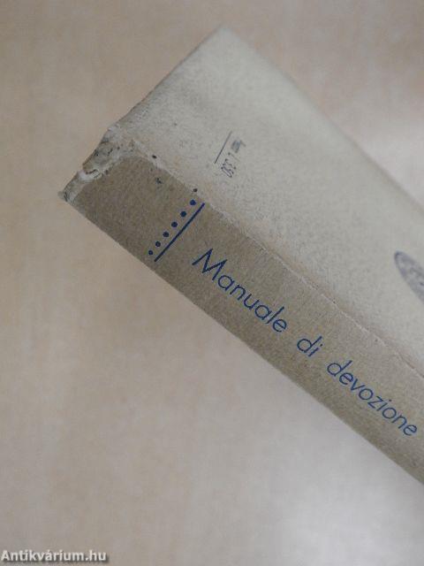 Manuale di Devozione a Maria SS. Addolorata