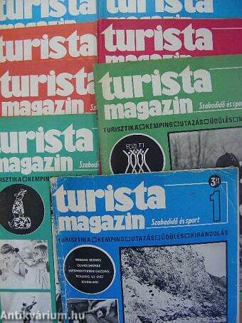 Turista Magazin 1979. (nem teljes évfolyam)