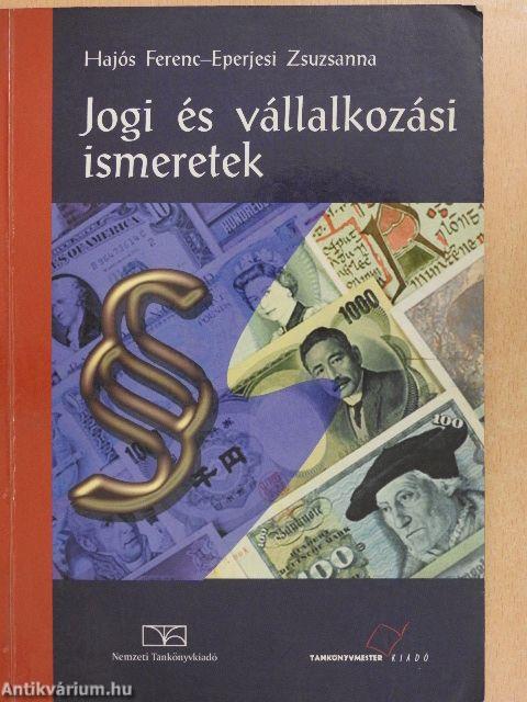 Jogi és vállalkozási ismeretek