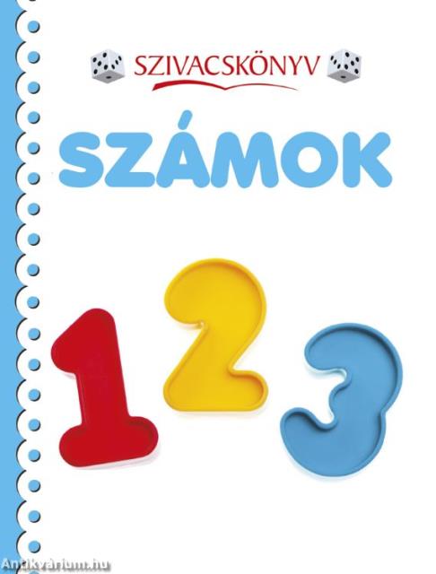 Szivacskönyv - Számok