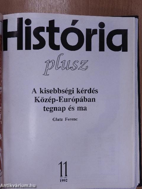 História 1992-1993. - História Plusz