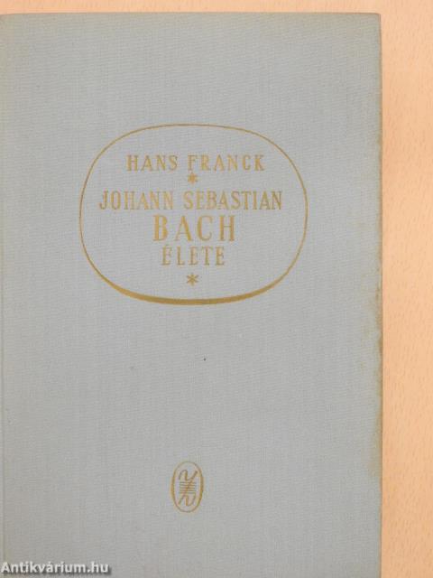 Johann Sebastian Bach élete