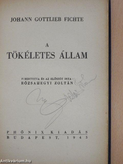 A tökéletes állam