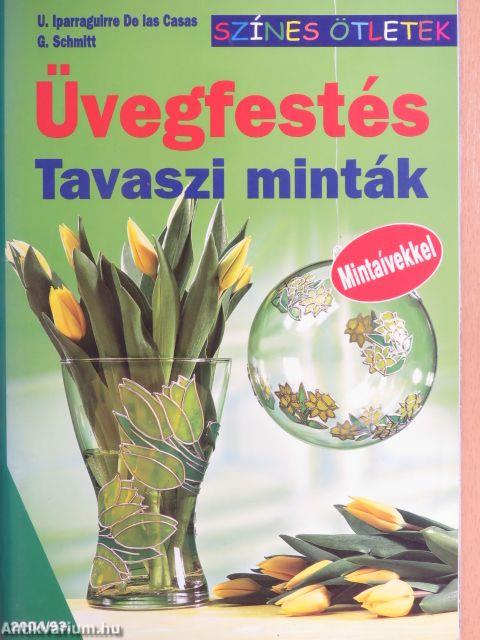 Üvegfestés - Tavaszi minták