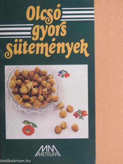 Olcsó gyors sütemények