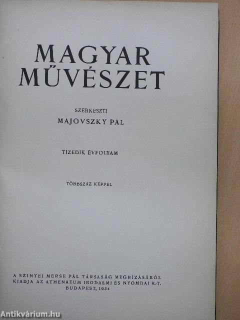 Magyar Művészet 1934/1-12.