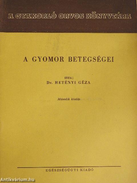 A gyomor betegségei