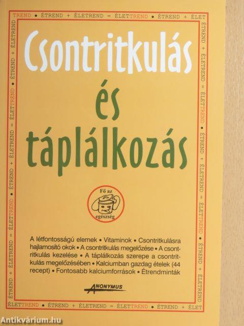 Csontritkulás és táplálkozás