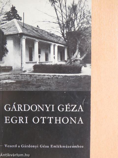 Gárdonyi Géza egri otthona