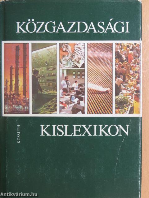 Közgazdasági kislexikon