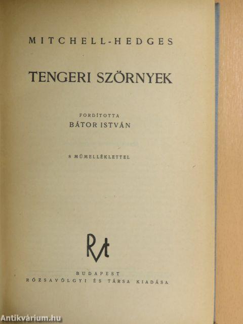 Tengeri szörnyek