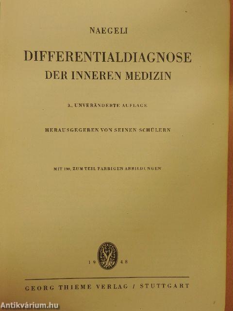 Differentialdiagnose der Inneren Medizin