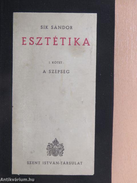 Esztétika I.