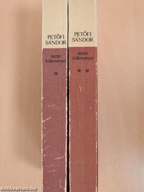 Petőfi Sándor összes költeményei I-II.