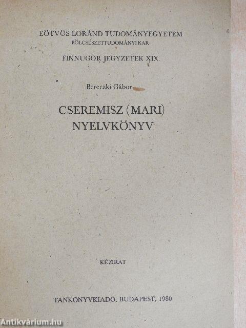 Cseremisz (mari) nyelvkönyv