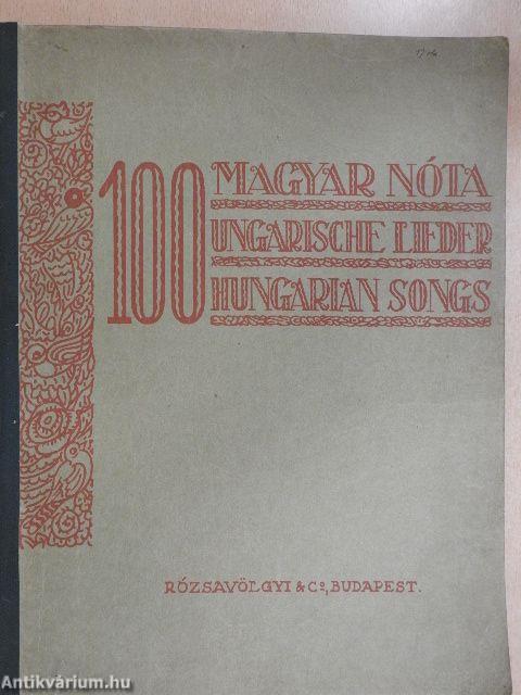 100 magyar nóta