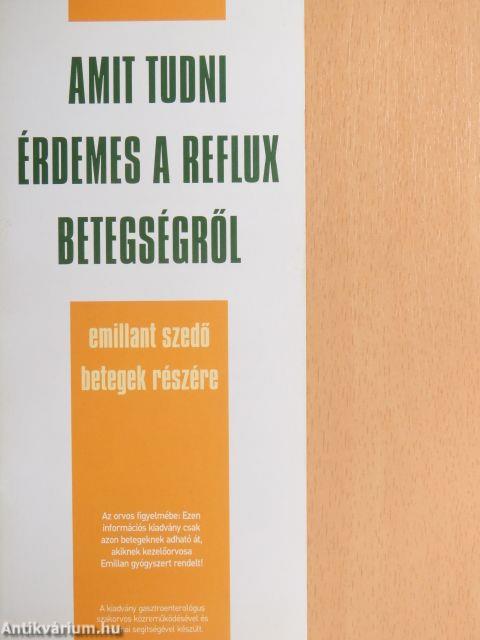 Amit tudni érdemes a reflux betegségről