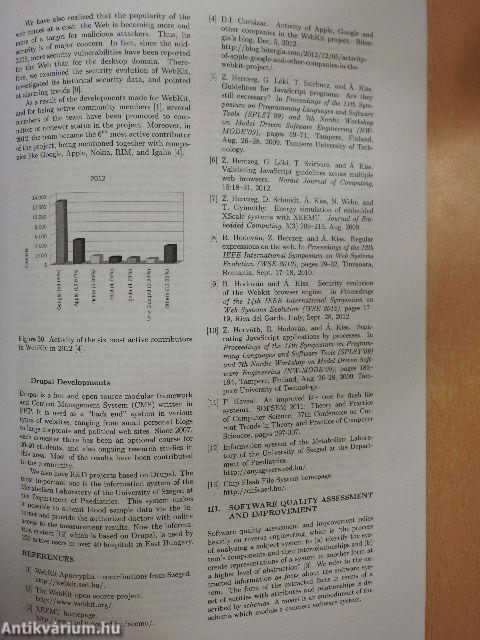 Report on the Research at the Institute of Informatics of the University of Szeged 2009-2012
