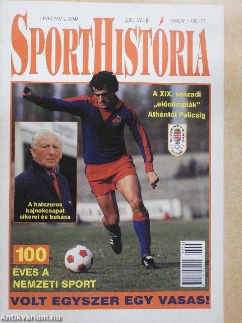 SportHistória 2003. május