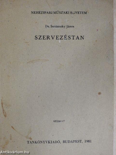 Szervezéstan 