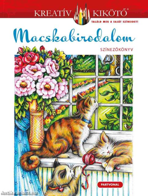 Macskabirodalom - Színezőkönyv