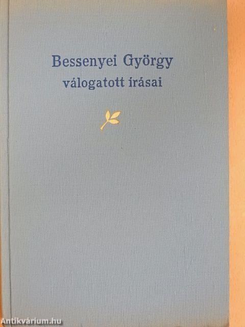 Bessenyei György válogatott írásai