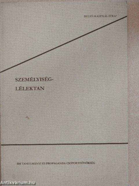 Személyiség-lélektan